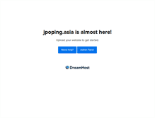 Tablet Screenshot of jpoping.asia